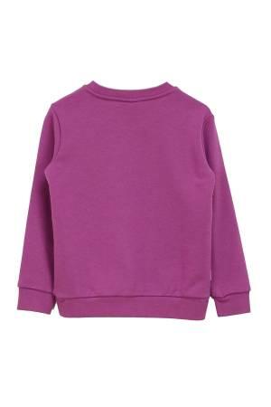 Haribo Kız Çocuk SweatShirt - HRBTXT302 Lila - 2