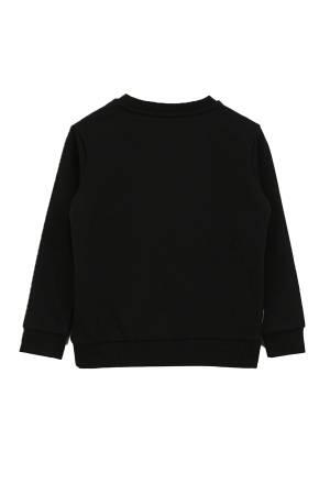 Haribo Kız Çocuk SweatShirt - HRBTXT302 Siyah - 3