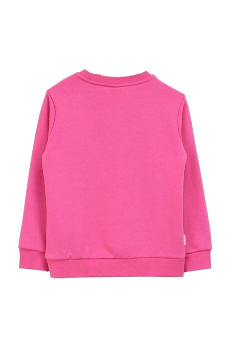 Haribo Kız Çocuk SweatShirt - HRBTXT309 Pembe - 3