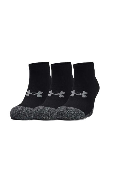 HeatGear® Lo Cut Çorap 3'lü Paket - 1346753 Siyah - 1