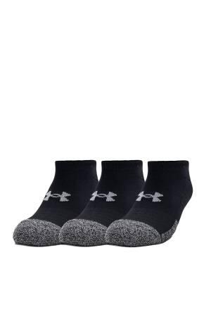 Heatgear No Show 3'lü Paket Unisex Çorap - 1346755 Siyah - Under Armour