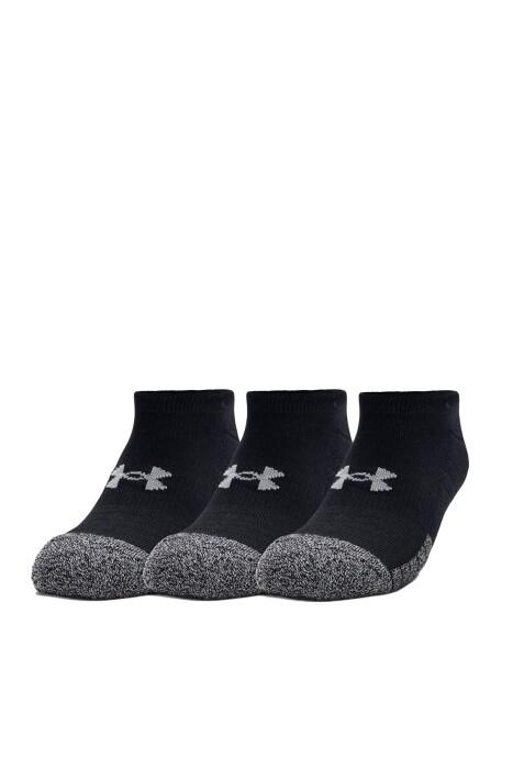 Heatgear No Show 3'lü Paket Unisex Çorap - 1346755 Siyah - 1