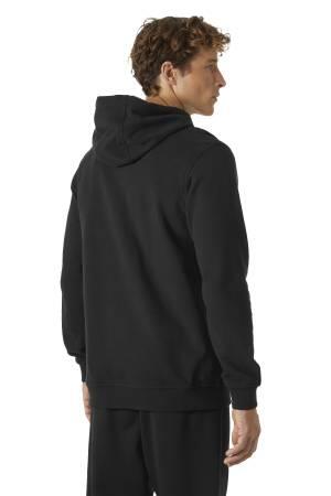 Helly Hansen Logo Kapüşonlu Erkek SweatShirt - 33977 Siyah - 2