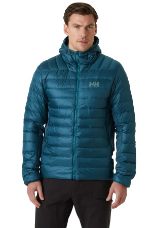 Helly Hansen Verglas Down Hybrıd Hood 2.0 Erkek Mont - 63361 Petrol Yeşili - Helly Hansen
