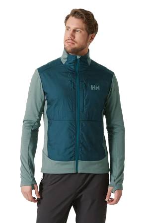 Helly Hansen Versalite Hybrid Fleece Erkek Mont - 63347 Gri - Helly Hansen