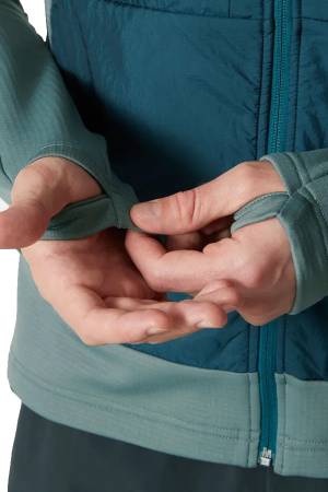 Helly Hansen Versalite Hybrid Fleece Erkek Mont - 63347 Gri - 4