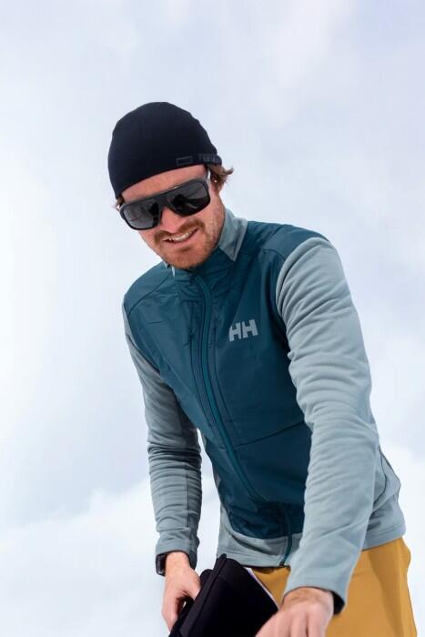 Helly Hansen Versalite Hybrid Fleece Erkek Mont - 63347 Gri - 7