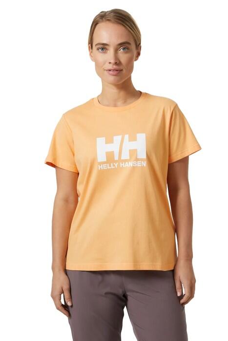 Hh Logo 2.0 Kadın T-Shirt - 34465 Turuncu - 1