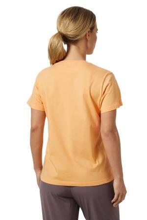 Hh Logo 2.0 Kadın T-Shirt - 34465 Turuncu - 2