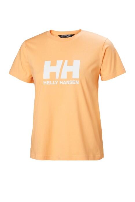 Hh Logo 2.0 Kadın T-Shirt - 34465 Turuncu - 4