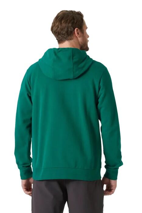 Hh Logo 2.0 Kapüşonlu Erkek SweatShirt - 30394 Yeşil - 2