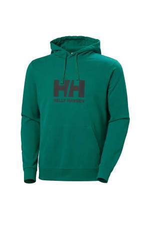 Hh Logo 2.0 Kapüşonlu Erkek SweatShirt - 30394 Yeşil - 5
