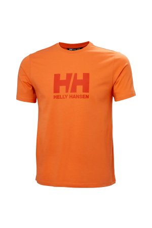 Hh Logo Erkek T-Shirt 3.0 - 54596 Turuncu - Helly Hansen
