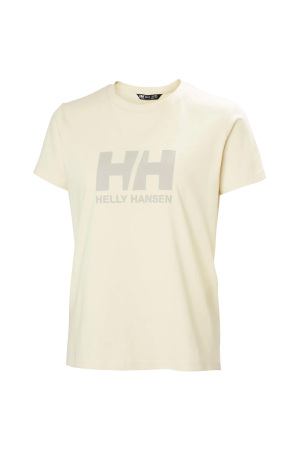 Hh Logo Kadın T-Shirt 3.0 - 54593 Krem - Helly Hansen