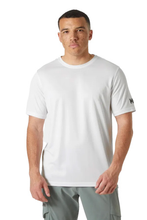 Hh Tech Graphic Erkek T-Shirt 2.0 - 49584 Beyaz - Helly Hansen