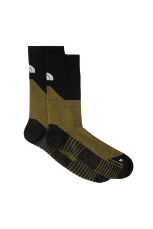 Hıkıng Crew Sock Unisex Çorap - NF0A882K Haki/Siyah - The North Face