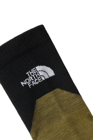 Hıkıng Crew Sock Unisex Çorap - NF0A882K Haki/Siyah - 3