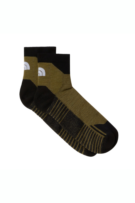 Hiking Quarter Unisex Çorap - NF0A882J Haki/Siyah - 1
