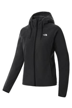 Homesafe Full Zip Fleece Hoodie Kadın Fermuarlı SweatShirt - NF0A55HN Siyah - The North Face