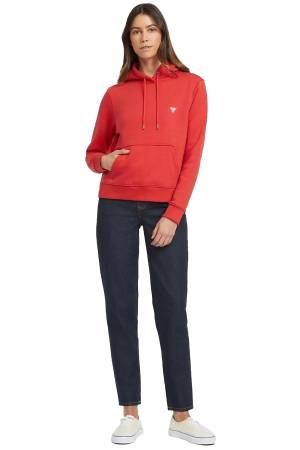Hood Reg Mini Tri Kadın Kapüşonlu SweatShirt - W4YQ04KC811 Pembe - Guess