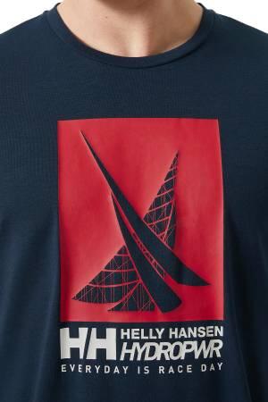 Hp Race Graphic Erkek T-Shirt - 34419 Lacivert - 3