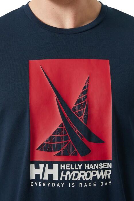 Hp Race Graphic Erkek T-Shirt - 34419 Lacivert - 3