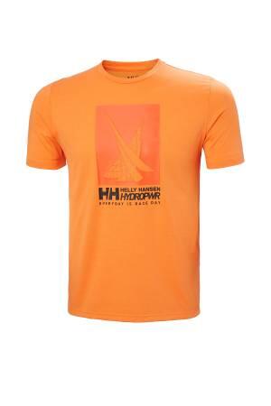 Hp Race Graphic Erkek T-Shirt - 34419 Turuncu - 5