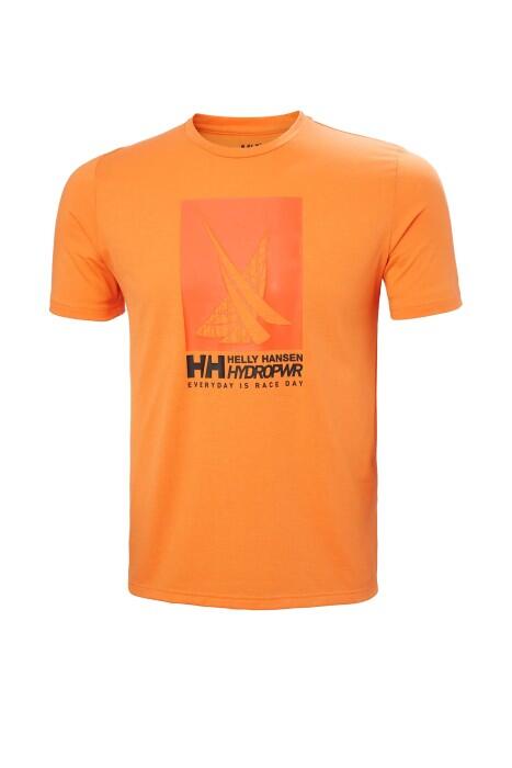 Hp Race Graphic Erkek T-Shirt - 34419 Turuncu - 5