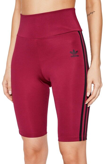 Hw Kadın Short Tayt - HE0406 Bordo - 1