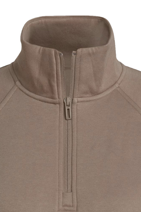 Hypergam Fleece Kadın SweatShirt - HM3217 Kahverengi - 2