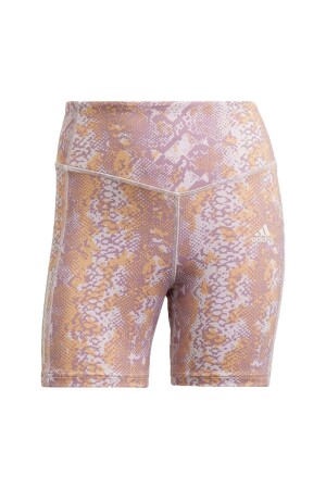 Hyperglam Aeroready High Rise Training Kadın Short Tayt - H44779 Desenli - EU-Adidas