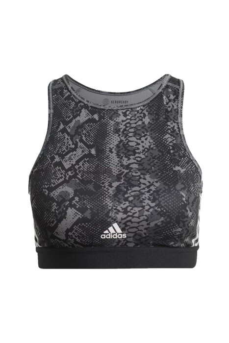 Hyperglam Aeroready Kadın Bra - H44778 Siyah/Gri - 1