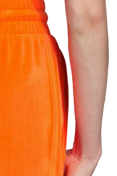 Jeremy Scott x Adidas Originals Kadın Etek - H53363 Turuncu - 5