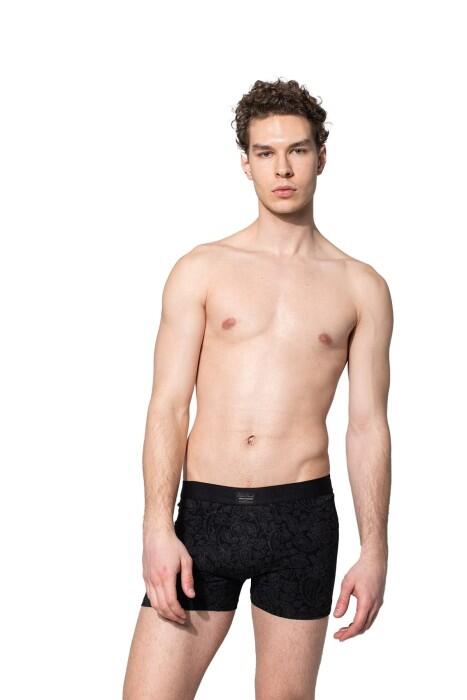 John Frank urban Couture Boxer - JFBUC110 Siyah - 4