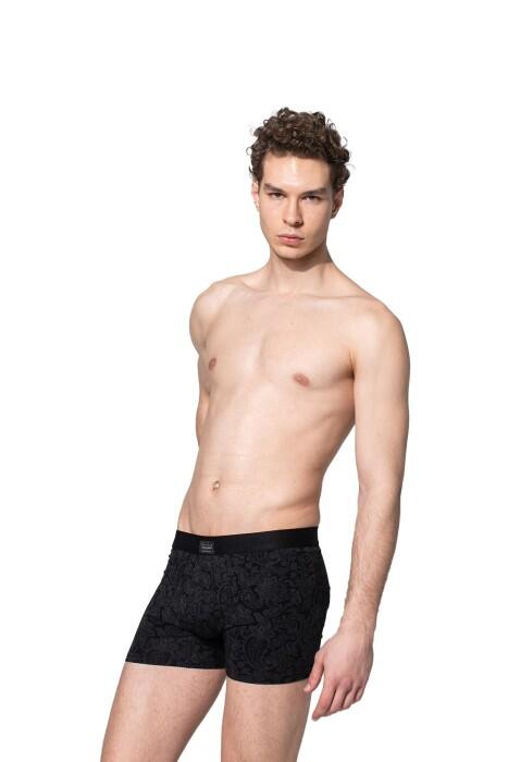 John Frank urban Couture Boxer - JFBUC110 Siyah - 5