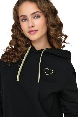 Kadın SweatShirt - 15312874 Siyah - 7