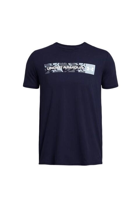 Kamuflaj Desenli Erkek T-Shirt - 1376830 Lacivert - 1