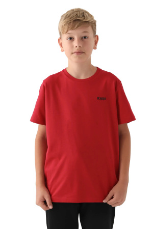 Kappa Erkek Çocuk T-Shirt - 371U22W Kırmızı - Kappa