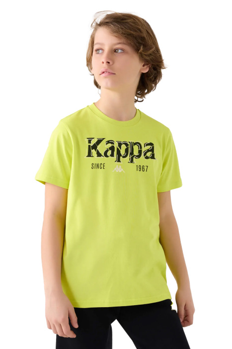 Kappa Erkek Çocuk T-Shirt - 382632W Fıstık Yeşil - 4