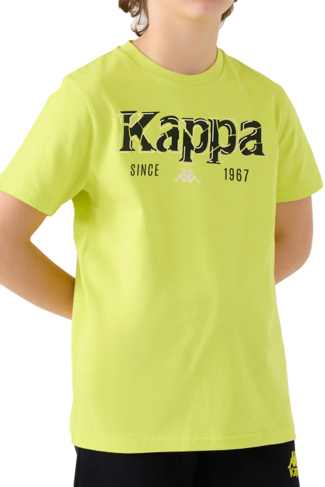 Kappa Erkek Çocuk T-Shirt - 382632W Fıstık Yeşil - 5