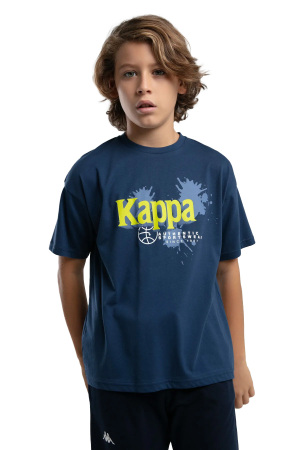 Kappa Erkek Çocuk T-Shirt - 38284IW Koyu Mavi - Kappa