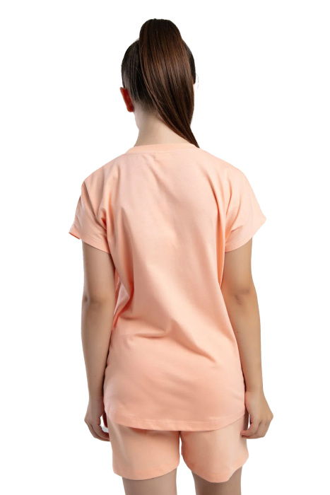 Kappa Kız Çocuk T-Shirt - 38284TW Somon - 3