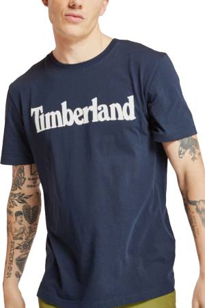 Kennebec Linear Tee Erkek T-Shirt - TB0A2C31 Lacivert - Timberland