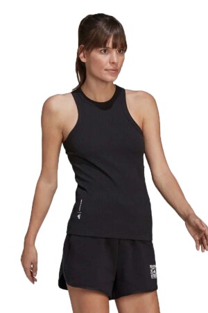 Kk Ribbed Kadın Atlet - HB1426 Siyah - EU-Adidas