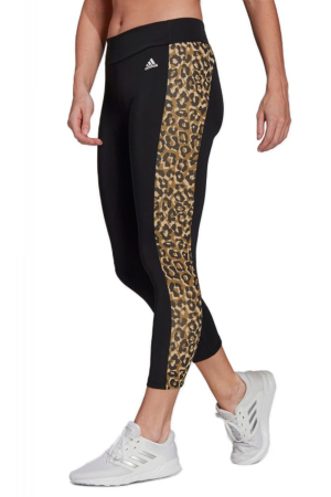 Leo 7/8 Kadın Tayt - GL3960 Siyah/Leopar - EU-Adidas