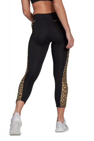 Leo 7/8 Kadın Tayt - GL3960 Siyah/Leopar - 2