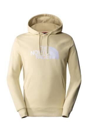 Light Drew Peak Kapüşonlu Erkek SweatShirt - NF00A0TE Bej - The North Face