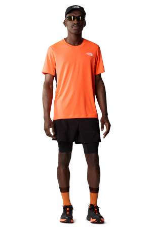Lightbright Erkek T-Shirt - NF0A825O Turuncu - 4