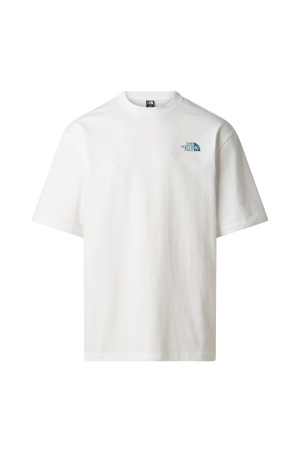 Liquid Box Nse Oversize Short Sleeve Erkek T-Shirt - NF0A8G9W Beyaz - The North Face