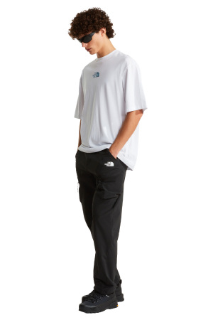 Liquid Logo Oversize Short Sleeve Erkek T-Shirt - NF0A8G9U Beyaz - 2